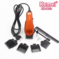 Kemei KM-9012 ปัตตาเลี่ยนตัดผมมีสาย รุ่น KM9012แบตตาเลียนตัดผม หวีรอง 4 เบอร์ บัตตาเลี่ยน ตัดผม กันจ