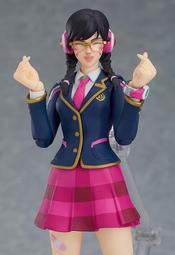 老夆玩具【現貨】代理版 GSC Figma 492 鬥陣特攻 D.VA 學園造型 Ver.