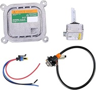 EWLSAC 8A5Z-13C170-A Xenon HID Ballast Headlight with D3S Bulb and Igniter Assembly Module Fit for F