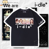 I-dle Tshirt I-DLE (G)I-DLE film Tshirt I-dle (아이들) 8th Mini Album [We Are] Tshirt Unisex S-5XL#007