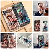 For iPhone 13 12 11 Pro Max Xs Max Xr 7 8 Plus 6 6S Plus cartoon figure Luffy Sauron Phone Case Soft Silicon back Cover