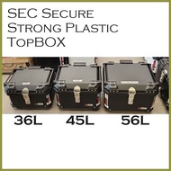 ◧ ✟ ◿ Poizon V2 Dual Lock ABS Hard Plastic Top Box Alloy Design w Back Rest Base Plate HNJ MC DUHAN
