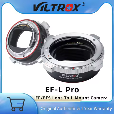 Viltrox EF-L Pro AF Mount Adapter Autofocus for EF/EF-S Lenses to L-mount Mirrorless Camera Leica SL