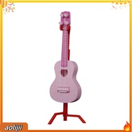 Colorful Guitar Figurine Mini Guitar Ornament Miniature Musical Instrument Set Mini Guitar Ukulele G
