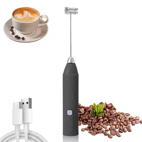 Portable Handheld Milk Frother, Coffee Frother, Household Electric Milk Frother, Milk Mixer, Handhel