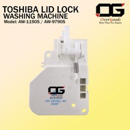 LID LOCK AW-1190S / AW-9790S TOSHIBA DOOR SWITCH ( LOCK PINTU ) aw-1190 aw-9790 aw1190s aw9790s WASH