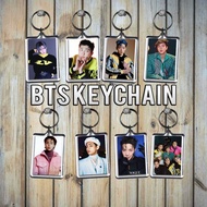Keychain BTS Kpop, Back to Back, Size 1.625in. x 2.125.in
