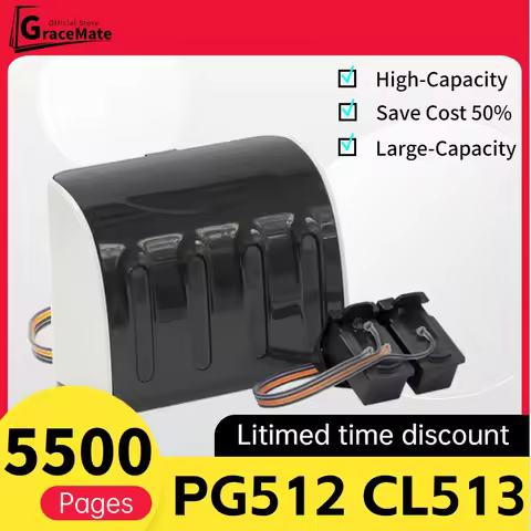PG512 CL513 CISS Ink Compatible For Canon PIXMA MP240/250/270/272/280/480/490/492/495/499/MX320/330/