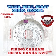 PIRINGAN REM CAKRAM DEPAN VARIO 110 PIRING DISC CAKRAM HONDA BEAT PIRING CAKRAM ORI SCOOPY VARIO 125