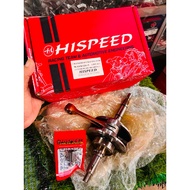 Hispeed crank shaft assy for wave 125 +7 pin 16 long rod (110mm)