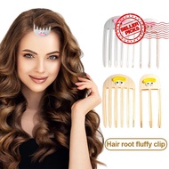 Heatless Hair Roots Fluffy Hairpin Cartoon Pattern Curling Curling Clips Clips Clip No-trace K0