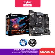 Gigabyte Socket LGA 1700 B660M Aorus Elite AX DDR4 Motherboard