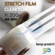Clear Plastic Wrap - Stretch Film Wrapping Delkowrap 5cm X 200m-17um Code 820