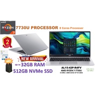 Acer Laptop Aspire Lite AL15-42P-R4FV Ryzen 7 7730U/ 32GB RAM/ 512GB SSD/ RADEON VEGA GRAPHIC/ 15.6"