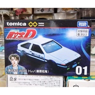 Tomica Unlimited Toyota AE86 Initial D 01 Small Tamiya Car Length 7.0 Cm