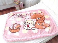 鬆弛熊 rilakkuma 毛毯 冷氣被 四季被 地墊 地氈 珊瑚絨 毛絨