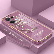 Casing oppo Reno8 reno 8 pro Casing Handphone Electroplated silica gel