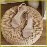 ▐ ➷ ◈ NOBLESSE Korean arrived Suede Block Heel Sandals  2.5inch