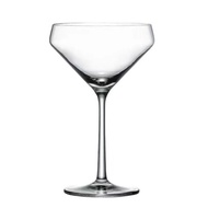 6 pcs LEAD Free Crystal Fawles Coupe Cocktail Glass 13 oz
