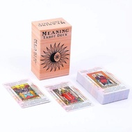 Meaning Tarot Deck Slip Hardbox 12x7cm