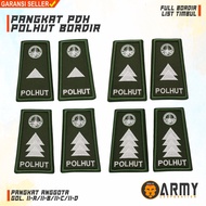 Rank pdh polhut embroidery group 2a 2b 2c 2d