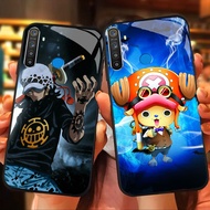 MK-46 Chopper Sanji Law Liquid HD Glass Casing for Realme 5 5i 5S 3 3i 6i 7 C65 Narzo 10 10A 20 20A 