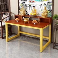 J-H/#Simple Buddha Shrine Altar Table Home Worship Table Modern Minimalist Incense Burner Small Econ