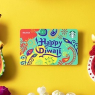 Starbucks Malaysia Limited Edition 2021 Diwali Card