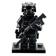 Compatible Lego Building Blocks Reloaded Ghost SWAT Minifigures Assembled Education