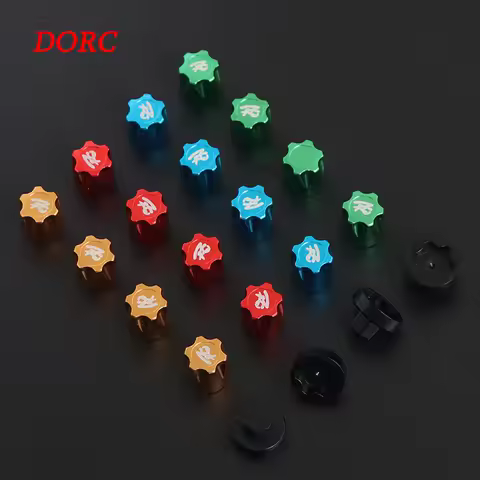 M4 Nut Dust Cover Trim Wheel Center Cap for 1.9/2.2 inch Hub 1/8 1/10 TRX4 Axial SCX10 YK4082 D90 Ta