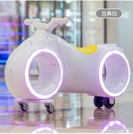 全城熱賣 - 兒童電動平衡車2-8歲寶寶滑步自行車 閃光車音樂車禮品車一件代發靜音輪白色+音樂燈光+藍牙16