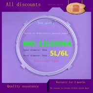 Support wholesale Midea electric pressure cooker accessories sealing ring MD-12LS508A sealing ring 5L 6 liters large apron leather ring original