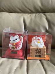 購自日本 太陽能招財貓