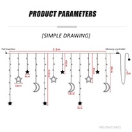 แสงดวงจันทร์แขวนแสงไฟที่สวยงาม Eid Ramadan Festival String String BF-TH