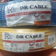 DR cable  1.5mm/2.5mm ( no sirim) 100% pure copper  buatan malaysia