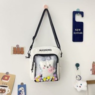 Ins Japanese Harajuku ITA Bag Girl Cute Canvas Small Bag