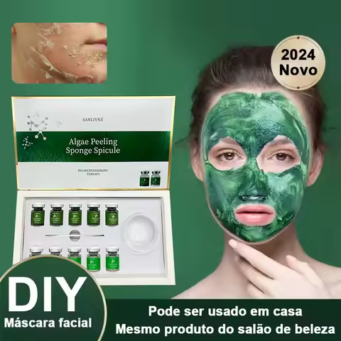Algae Peeling Whitening Melasma Peel Kit Seaweed Algae Bio- for Acne Treatment Functional Facial Sea