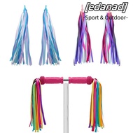 EDANAD 1 Pair Handlebar Streamers, Lightweight Plastic Cycling Streamers, Durable Lenght 30cm Colorf