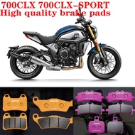For CFMOTO 700CLX 700CLX-SPORT Motorcycle 700CLX 700CLX-SPORT brake pads Brake disc leather accessor
