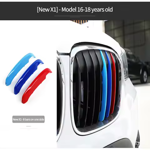 car grille three color decorative buckle For BMW 1 2 3 4 5 6 7 series GT Z4 x1 X3 x4 X5 x6 x7 G05 E9