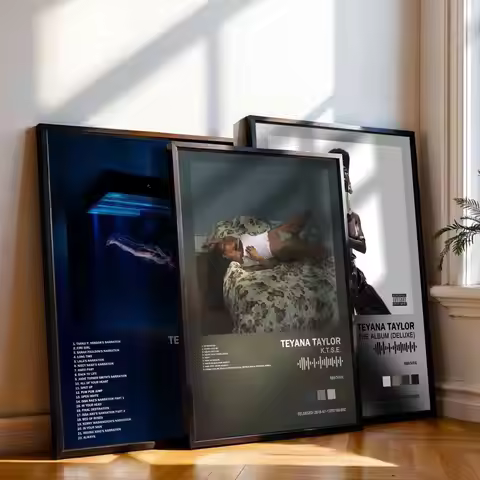 Teyana Taylor Poster Music Album Cover For Room Canvas Painting Print Art Home Wall Decor Picture Gi