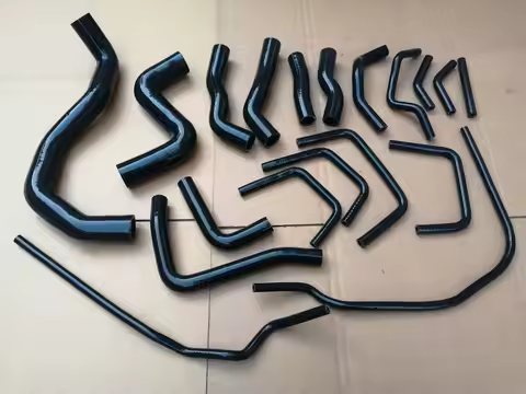 19pcs Silicone Coolant Radiator Heater Hose Tube For Nissan Skyline GTR GT-R R35 VR38DETT 2009-2013