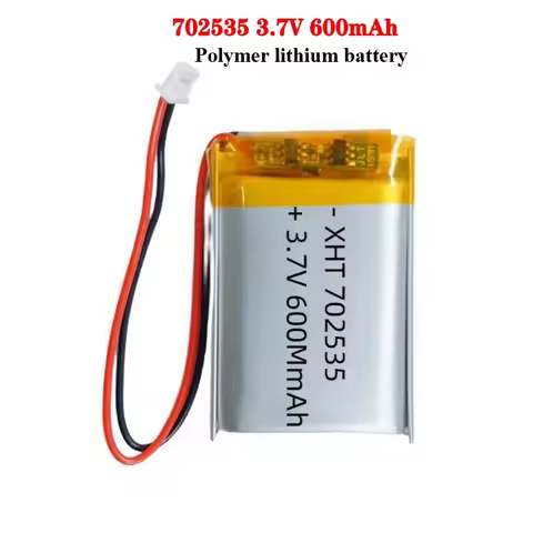 702535 3.7V 600mAh Li Polymer Battery Li-ion Rechargeable Battery for Gaming Mouse GPS Headset Smart