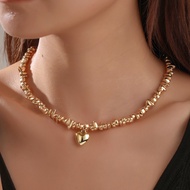 Heart Necklace for Woman Fashion Clavicle Chain Gift Jewelry