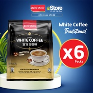 GOLD CHOICE JINBAO White Coffee Traditional - (35g X 12'S) X 6 Packs Bundle [Classic / Original]