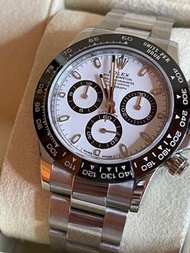 熊貓 白地 Daytona 116500ln 116500 rolex