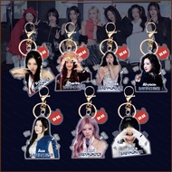 SQ2 BABYMONSTER keychain RAMI AHYEON RORA ASA acylic key holder bag pendant