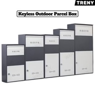 Outdoor Parcel Box Pal Family Express Drop Mailbox Letterbox Keyless Pull Disc Code Lock