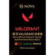 Nova Official Valorant Top Up | Kad Permainan Rasmi Malaysia | ShopeePayLater GrabPayLater Atome