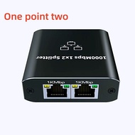 เครือข่ายกิกะบิตแยก1ใน2เครือข่าย Sharer Rj45สายเคเบิลเครือข่าย1ใน2สวิตซ์เราเตอร์การเข้าถึงอินเทอร์เน